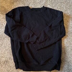 Old Navy SoComfy Oversized Tunic Sweatshirt - Black